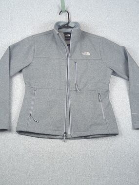 The North Face TNF Apex Bionic Full Zip Softshell Windwall Jacket Graphite Women